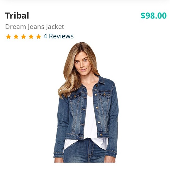Blue Jeans Dream Jeans crop Jacket - Picture 1 of 3